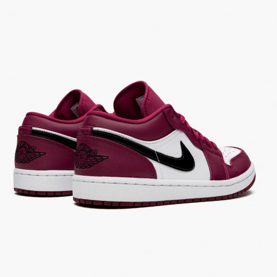 Dámské/Pánské Boty Nike Jordan 1 Retro Low Noble Red 553558-604 