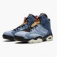 Dámské/Pánské Boty Nike Jordan 6 Retro Washed Denim 384664-060 