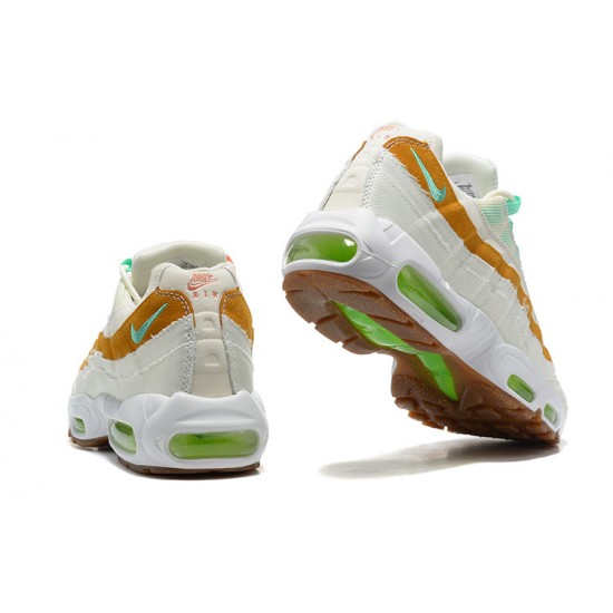 Nike Air Max 95 TT Pánské Bílá  Zelená Hnědá Běžecké Boty CZ0154-100 