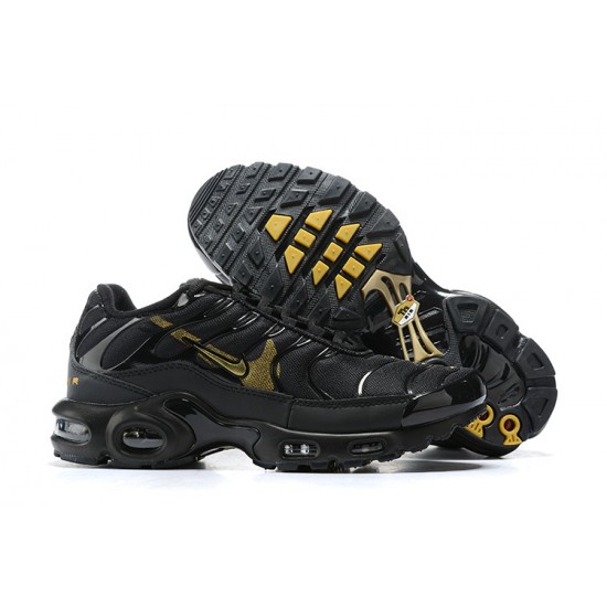 Nike Air Max Plus Tn Pánské Černá Gold Obuv