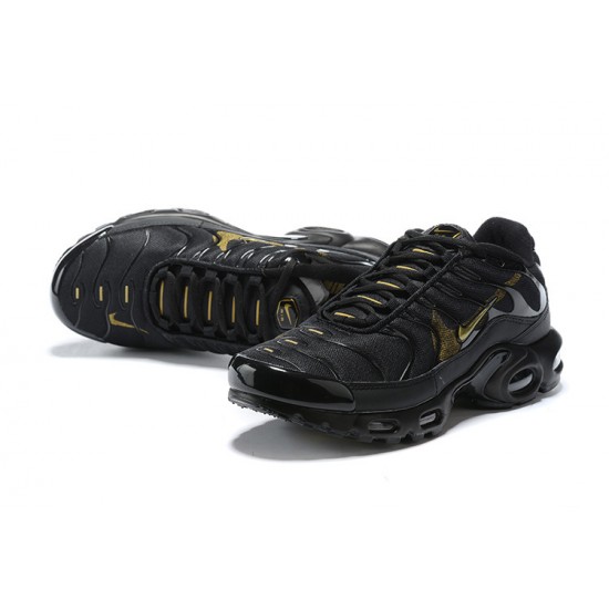 Nike Air Max Plus Tn Pánské Černá Gold Obuv
