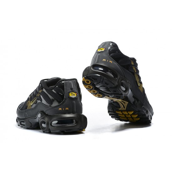 Nike Air Max Plus Tn Pánské Černá Gold Obuv
