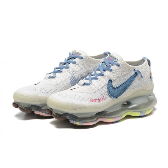 Nike Air Max Scorpion Dámské/Pánské Bílá Modrá Běžecké Boty FJ7736-141