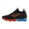 Nike Air VaporMax 2021 Flyknit Dámské/Pánské Černá Červená možná Modrá Obuv
