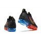 Nike Air VaporMax 2021 Flyknit Dámské/Pánské Černá Červená možná Modrá Obuv