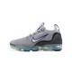 Nike Air VaporMax 2021 Flyknit Dámské/Pánské Šedá Modrá Obuv
