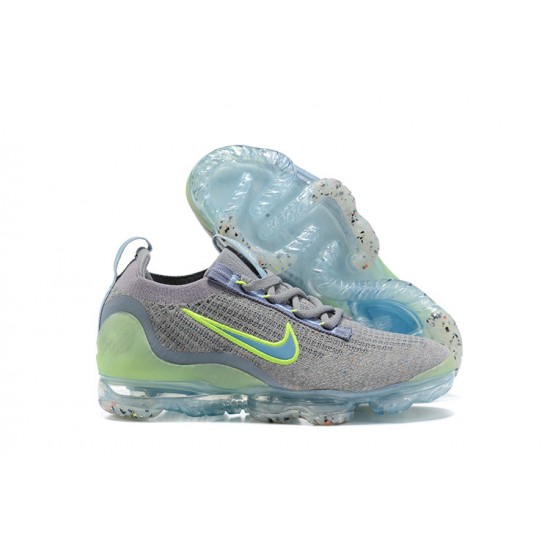 Nike Air VaporMax 2021 Flyknit Dámské/Pánské Šedá Zelená DH4084-003 Obuv