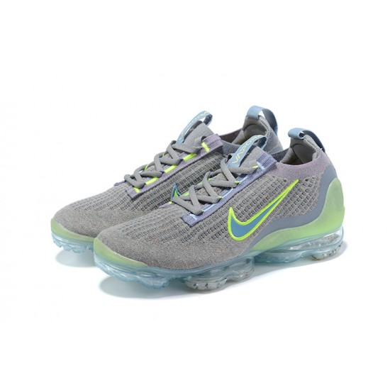 Nike Air VaporMax 2021 Flyknit Dámské/Pánské Šedá Zelená DH4084-003 Obuv