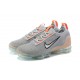 Nike Air VaporMax 2021 Flyknit Dámské/Pánské Šedá Oranžová DH4084-002  Obuv