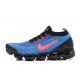 Nike Air VaporMax Flyknit 3 Dámské/Pánské Černá Modrá Běžecké Boty AJ6900-015