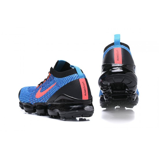 Nike Air VaporMax Flyknit 3 Dámské/Pánské Černá Modrá Běžecké Boty AJ6900-015