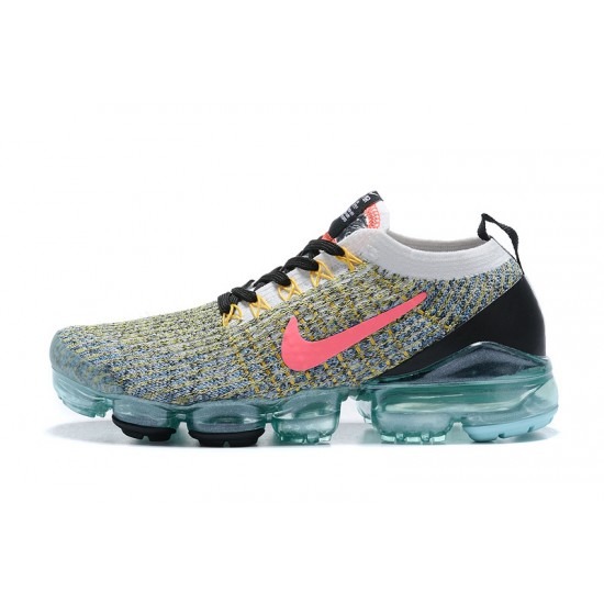 Nike Air VaporMax Flyknit 3 Dámské/Pánské Černá Zelená Běžecké Boty AJ6910-104