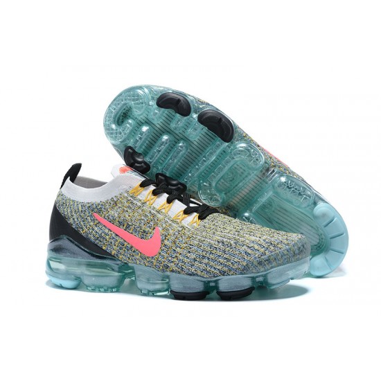 Nike Air VaporMax Flyknit 3 Dámské/Pánské Černá Zelená Běžecké Boty AJ6910-104