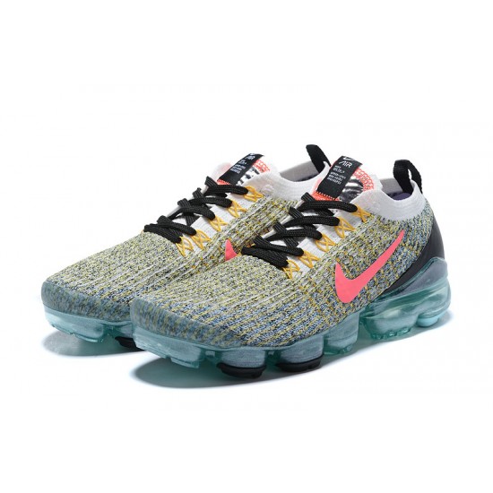Nike Air VaporMax Flyknit 3 Dámské/Pánské Černá Zelená Běžecké Boty AJ6910-104