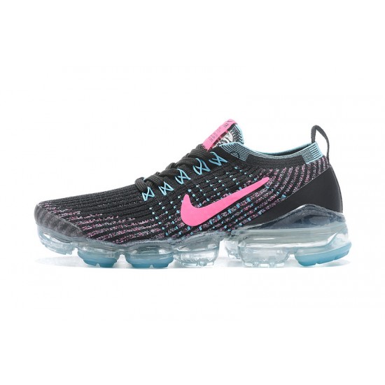 Nike Air VaporMax Flyknit 3 Dámské/Pánské Černá Růžová Běžecké Boty AJ5910-101