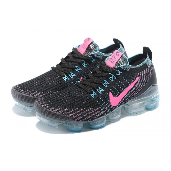 Nike Air VaporMax Flyknit 3 Dámské/Pánské Černá Růžová Běžecké Boty AJ5910-101