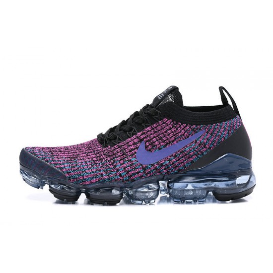 Nike Air VaporMax Flyknit 3 Dámské/Pánské Černá Fialová Běžecké Boty AJ6900-009
