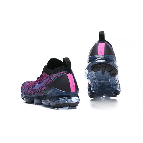 Nike Air VaporMax Flyknit 3 Dámské/Pánské Černá Fialová Běžecké Boty AJ6900-009