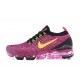 Nike Air VaporMax Flyknit 3 Dámské/Pánské Černá Červená Běžecké Boty AJ6910-007