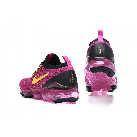 Nike Air VaporMax Flyknit 3 Dámské/Pánské Černá Červená Běžecké Boty AJ6910-007