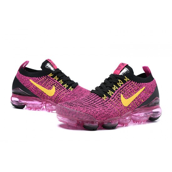 Nike Air VaporMax Flyknit 3 Dámské/Pánské Černá Červená Běžecké Boty AJ6910-007