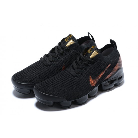 Nike Air VaporMax Flyknit 3 Dámské/Pánské Černá Červená Běžecké Boty CU1926-001