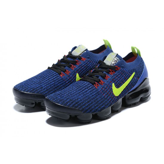 Nike Air VaporMax Flyknit 3 Dámské/Pánské Modrá Zelená Běžecké Boty