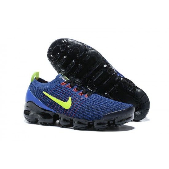 Nike Air VaporMax Flyknit 3 Dámské/Pánské Modrá Zelená Běžecké Boty