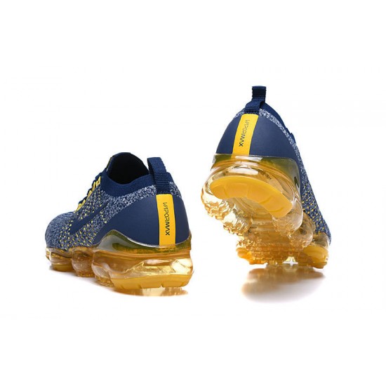 Nike Air VaporMax Flyknit 3 Dámské/Pánské Modrá Žlutá  Běžecké Boty AJ6900-444