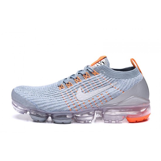 Nike Air VaporMax Flyknit 3 Dámské/Pánské Šedá Oranžová Běžecké Boty AJ6900-003