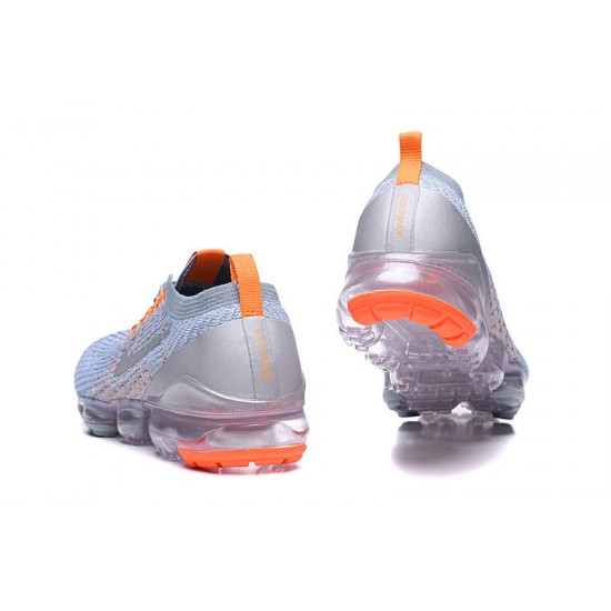 Nike Air VaporMax Flyknit 3 Dámské/Pánské Šedá Oranžová Běžecké Boty AJ6900-003