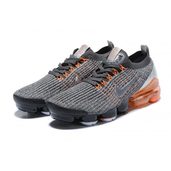 Nike Air VaporMax Flyknit 3 Dámské/Pánské Šedá Oranžová Běžecké Boty AJ6900-024