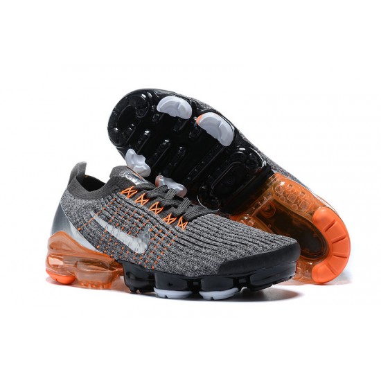 Nike Air VaporMax Flyknit 3 Dámské/Pánské Šedá Oranžová Běžecké Boty AJ6900-024