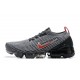 Nike Air VaporMax Flyknit 3 Dámské/Pánské Šedá Červená Běžecké Boty AJ6900-012