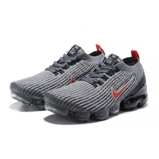 Nike Air VaporMax Flyknit 3 Dámské/Pánské Šedá Červená Běžecké Boty AJ6900-012