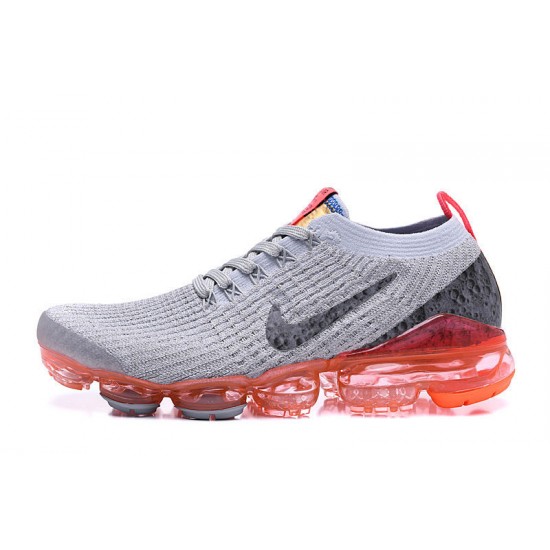 Nike Air VaporMax Flyknit 3 Dámské/Pánské Šedá Červená Běžecké Boty AJ6900-600