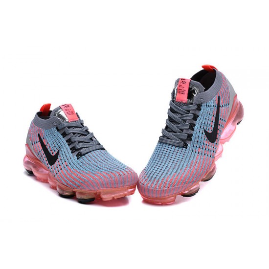 Nike Air VaporMax Flyknit 3 Dámské/Pánské Šedá Červená Běžecké Boty AJ6900-601