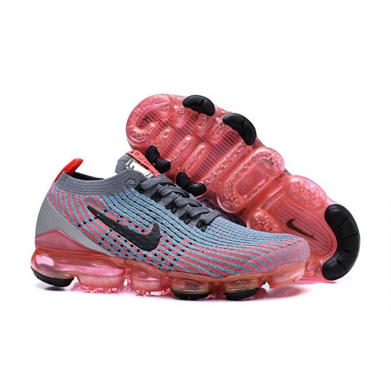 Nike Air VaporMax Flyknit 3 Dámské/Pánské Šedá Červená Běžecké Boty AJ6900-601