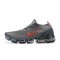 Nike Air VaporMax Flyknit 3 Dámské/Pánské Šedá Červená Běžecké Boty CT1270-001