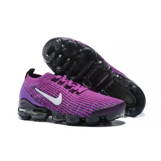 Nike Air VaporMax Flyknit 3 Dámské/Pánské Fialová Černá Běžecké Boty AJ6900-502
