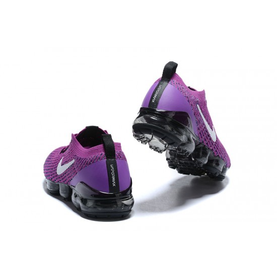 Nike Air VaporMax Flyknit 3 Dámské/Pánské Fialová Černá Běžecké Boty AJ6900-502