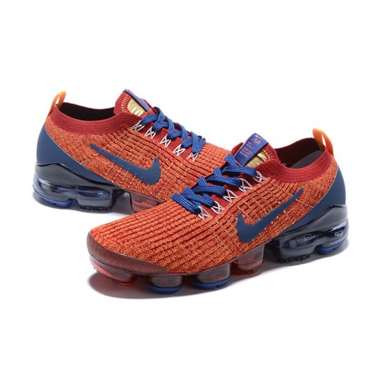 Nike Air VaporMax Flyknit 3 Dámské/Pánské Červená Modrá Běžecké Boty AJ6900-600