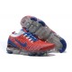 Nike Air VaporMax Flyknit 3 Dámské/Pánské Červená Modrá Běžecké Boty CW5585-100