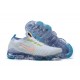 Nike Air VaporMax Flyknit 3 Dámské/Pánské Bílá Modrá Běžecké Boty AJ6900-003