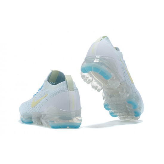 Nike Air VaporMax Flyknit 3 Dámské/Pánské Bílá Modrá Běžecké Boty AJ6910-500