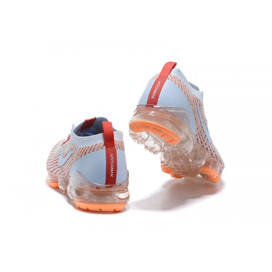 Nike Air VaporMax Flyknit 3 Dámské/Pánské Bílá Oranžová Běžecké Boty AJ6910-400