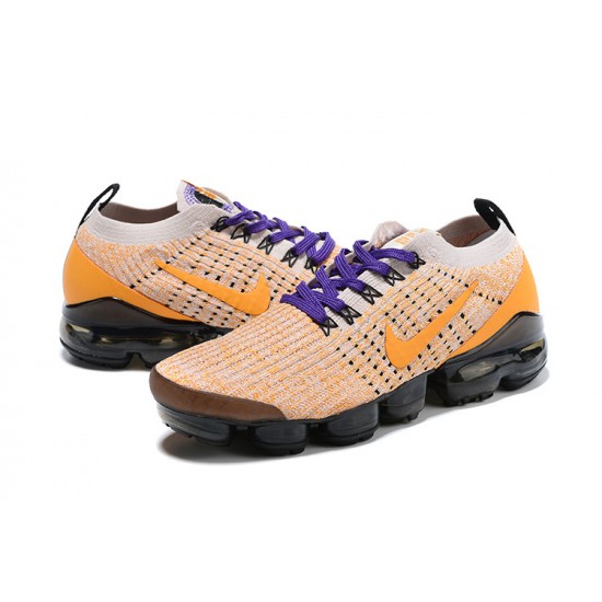 Nike Air VaporMax Flyknit 3 Dámské/Pánské Žlutá Fialová Běžecké Boty AJ6900-222